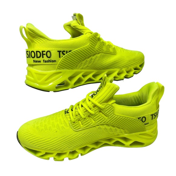Tsiodfo Run Shoes Womens 8 1/2 Yellow NWOT 8.2.4:L.2.2 - Picture 3 of 15